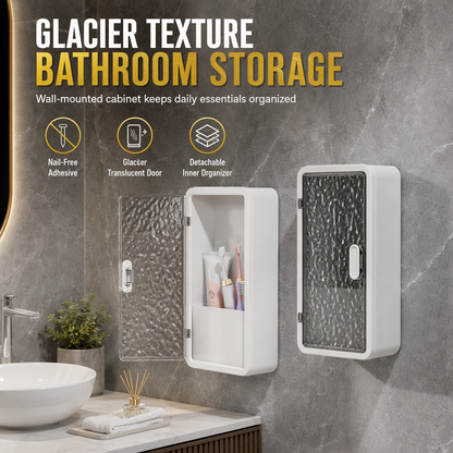 ⏳🔥LIMITED-TIME 50% OFF! ⏰Wall-Mounted Bathroom Organizer – Space-saving & easy install ✨