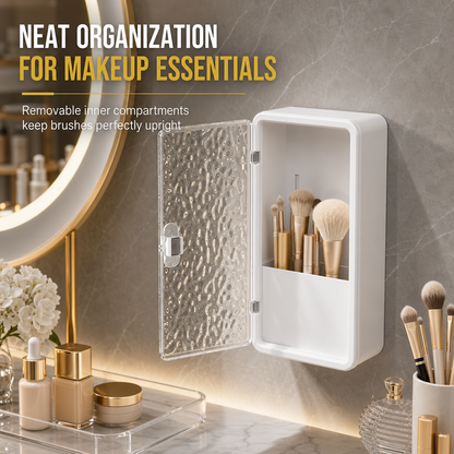 ⏳🔥LIMITED-TIME 50% OFF! ⏰Wall-Mounted Bathroom Organizer – Space-saving & easy install ✨