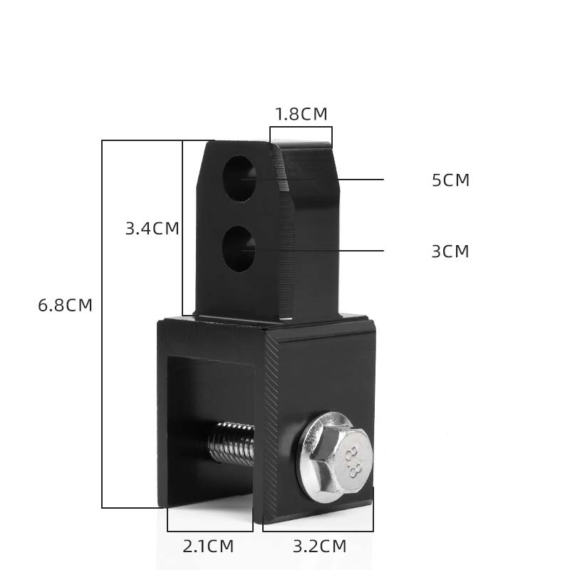 🏍️ Motorcycle Rear Shock Riser – Suspension Height Adjustment Accessory
