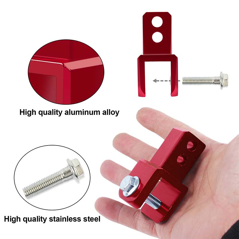 🏍️ Motorcycle Rear Shock Riser – Suspension Height Adjustment Accessory