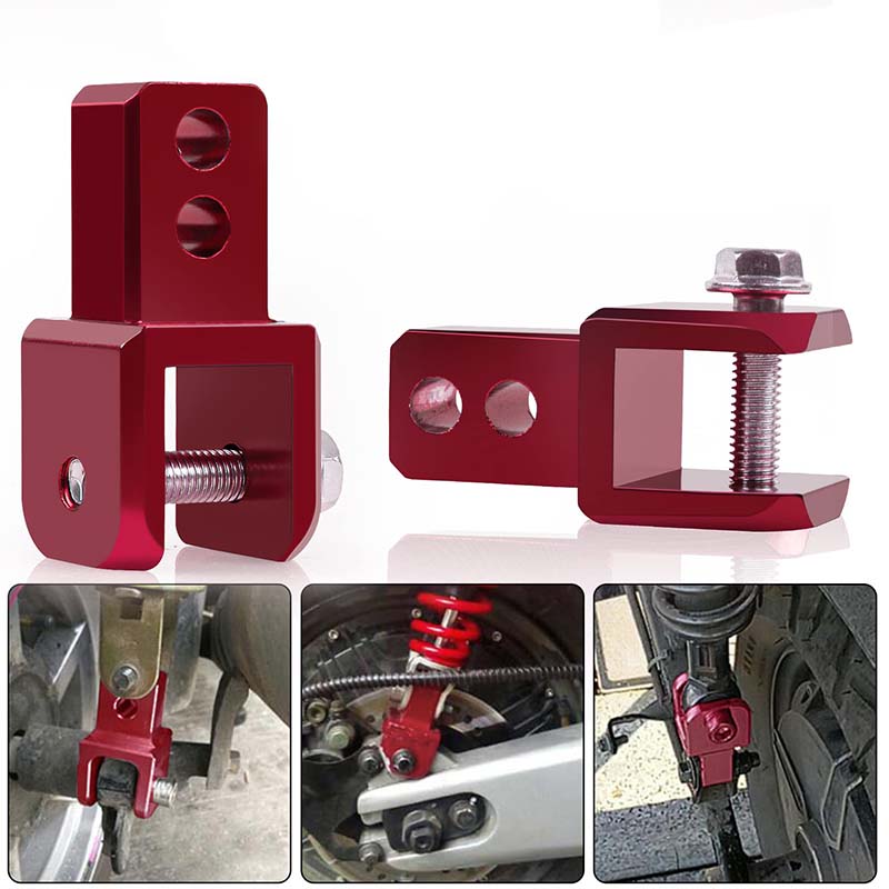 🏍️ Motorcycle Rear Shock Riser – Suspension Height Adjustment Accessory