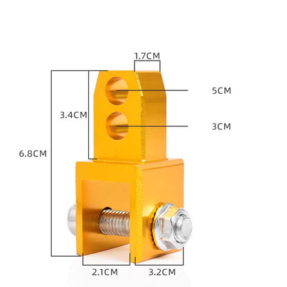 🏍️ Motorcycle Rear Shock Riser – Suspension Height Adjustment Accessory