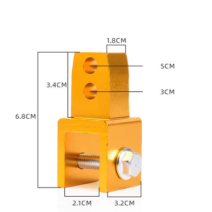 🏍️ Motorcycle Rear Shock Riser – Suspension Height Adjustment Accessory