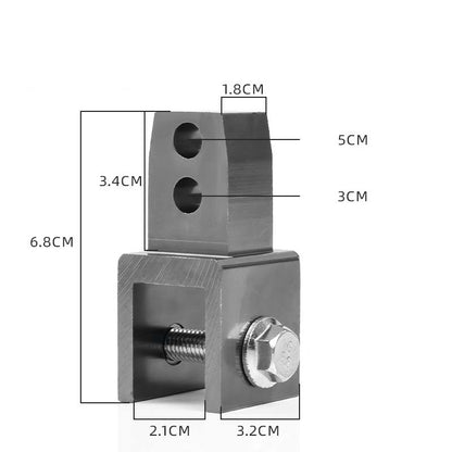 🏍️ Motorcycle Rear Shock Riser – Suspension Height Adjustment Accessory