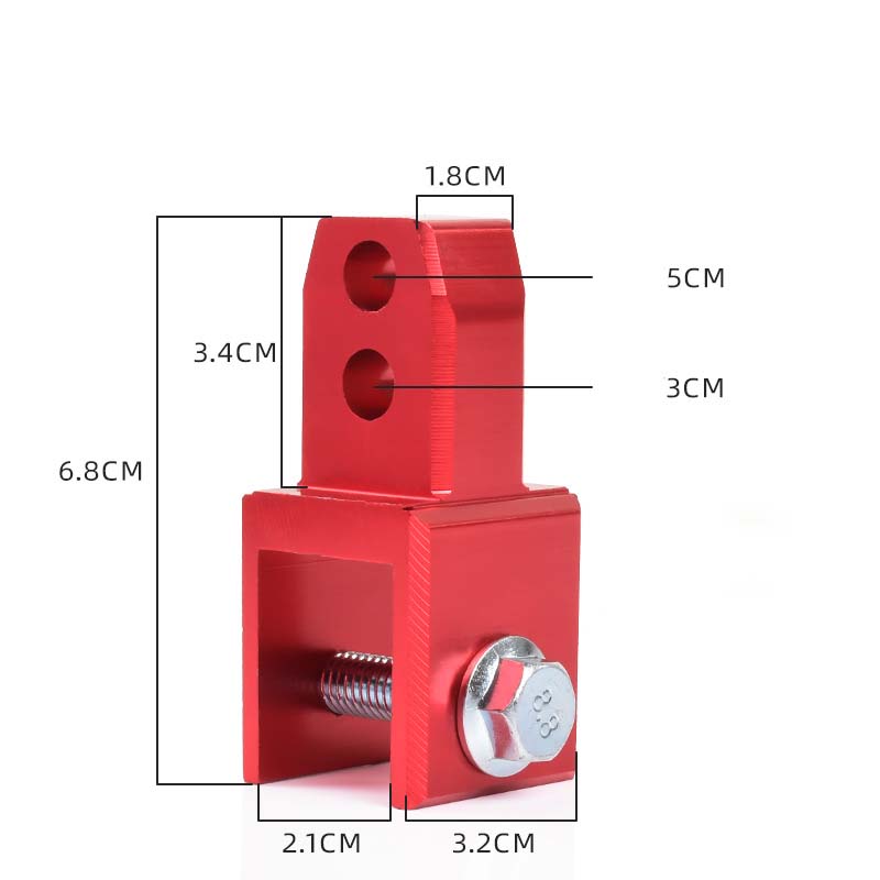 🏍️ Motorcycle Rear Shock Riser – Suspension Height Adjustment Accessory