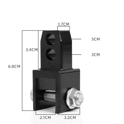 🏍️ Motorcycle Rear Shock Riser – Suspension Height Adjustment Accessory