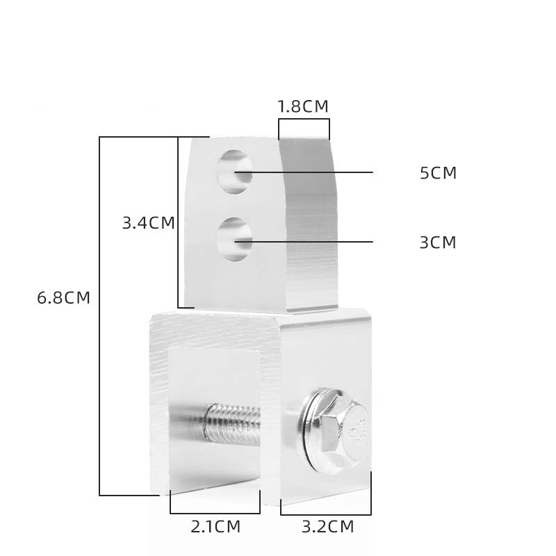 🏍️ Motorcycle Rear Shock Riser – Suspension Height Adjustment Accessory