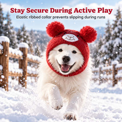 🐶❄️ Puppy Ear Knit Hat – Cozy Winter Warmth with Playful Charm