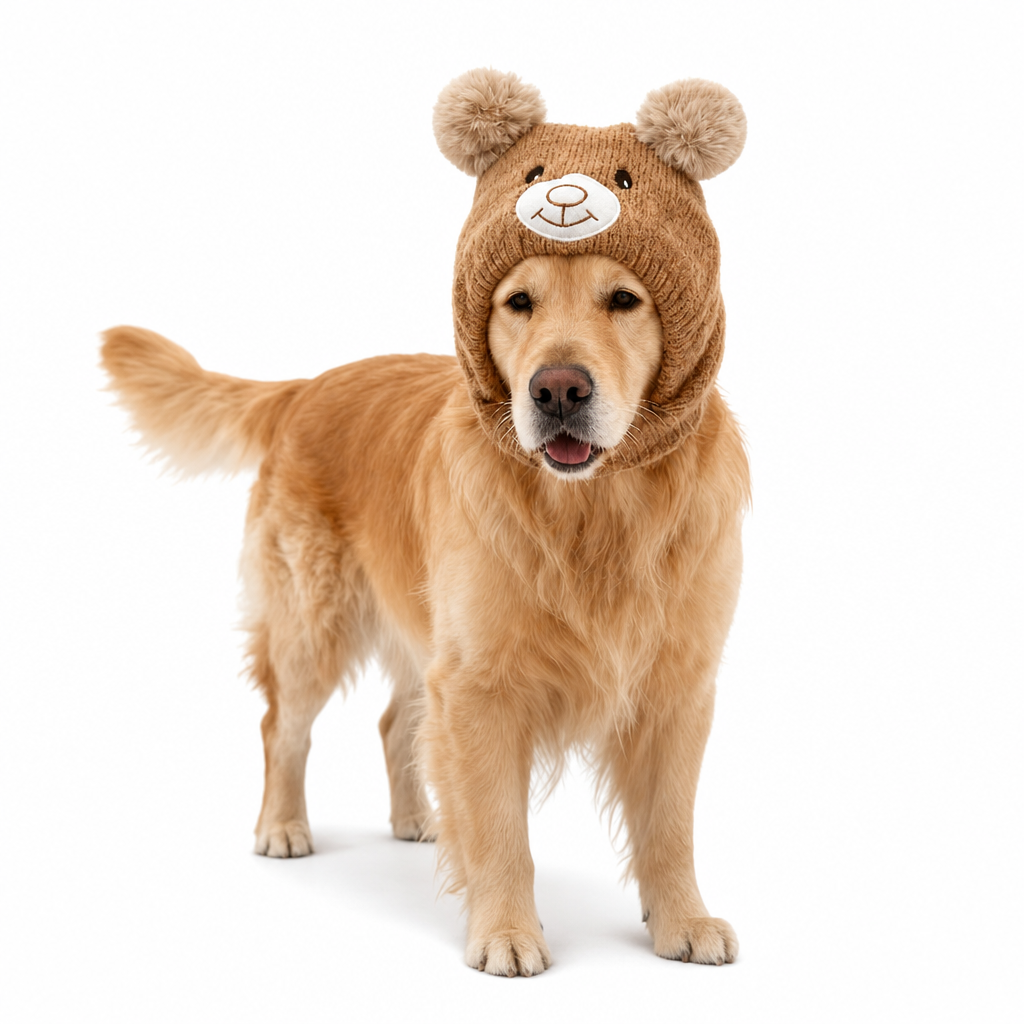 🐶❄️ Puppy Ear Knit Hat – Cozy Winter Warmth with Playful Charm