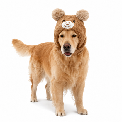 🐶❄️ Puppy Ear Knit Hat – Cozy Winter Warmth with Playful Charm