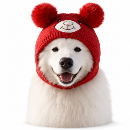 🐶❄️ Puppy Ear Knit Hat – Cozy Winter Warmth with Playful Charm