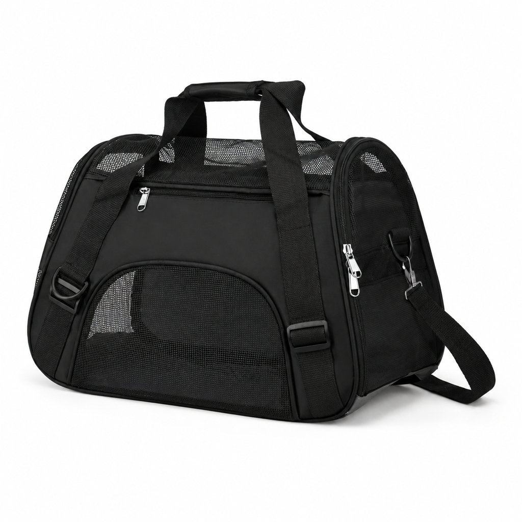 🐾🎒 Breathable Pet Shoulder Bag – Comfortable Travel Carrier for Cats & Dogs