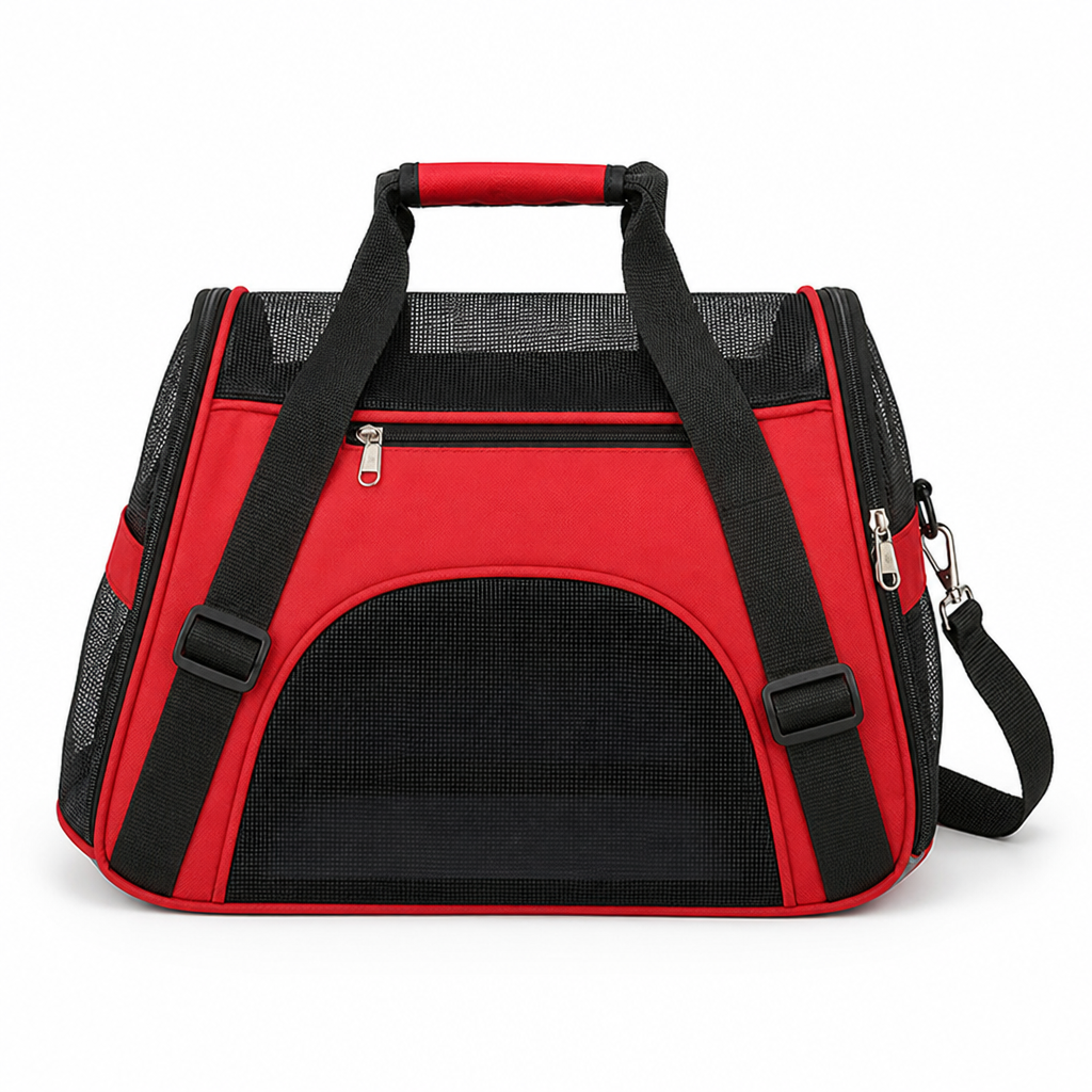 🐾🎒 Breathable Pet Shoulder Bag – Comfortable Travel Carrier for Cats & Dogs