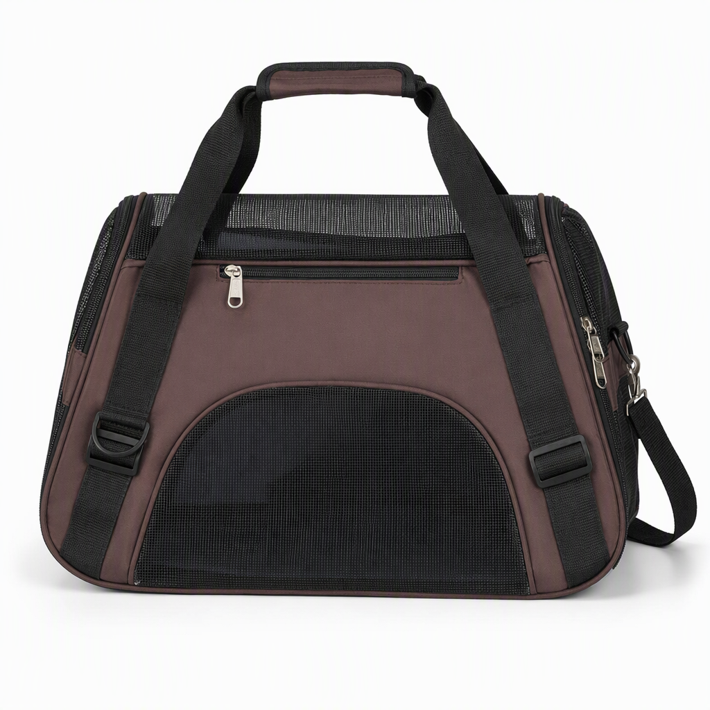 🐾🎒 Breathable Pet Shoulder Bag – Comfortable Travel Carrier for Cats & Dogs