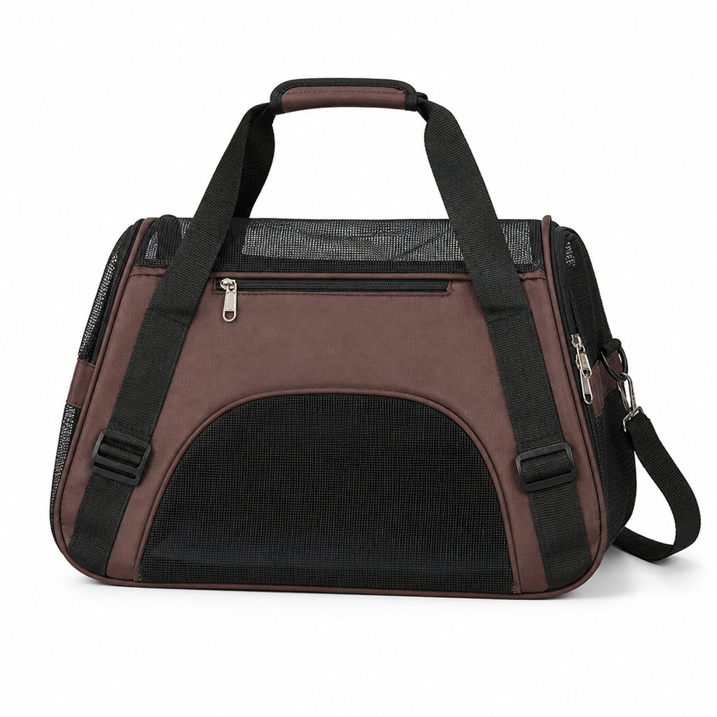 🐾🎒 Breathable Pet Shoulder Bag – Comfortable Travel Carrier for Cats & Dogs