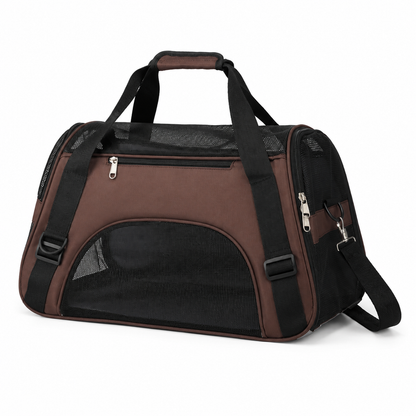🐾🎒 Breathable Pet Shoulder Bag – Comfortable Travel Carrier for Cats & Dogs