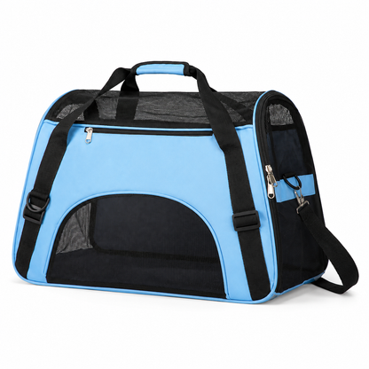 🐾🎒 Breathable Pet Shoulder Bag – Comfortable Travel Carrier for Cats & Dogs