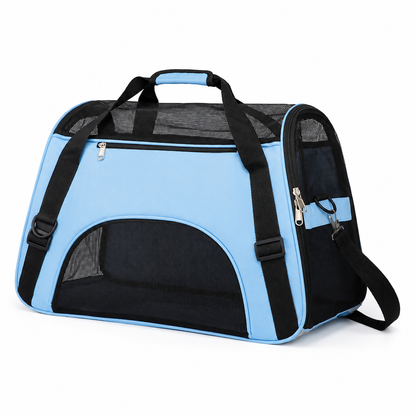 🐾🎒 Breathable Pet Shoulder Bag – Comfortable Travel Carrier for Cats & Dogs