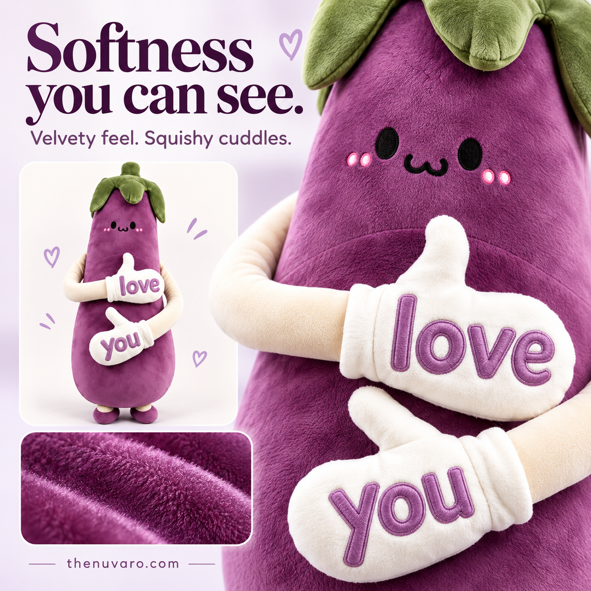 Long-Arm Hugging Plush Pillow ❤️ – Soft Cuddle Buddy
