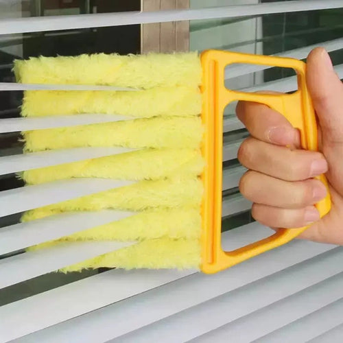 3PC Yellow Microfiber Window Blind Cleaner