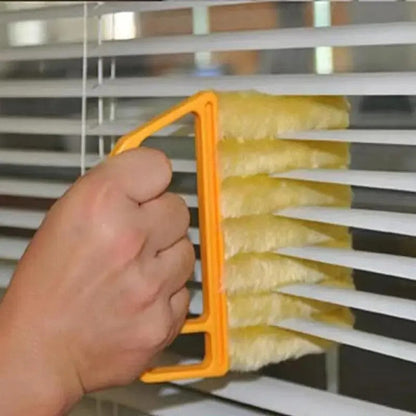3PC Yellow Microfiber Window Blind Cleaner