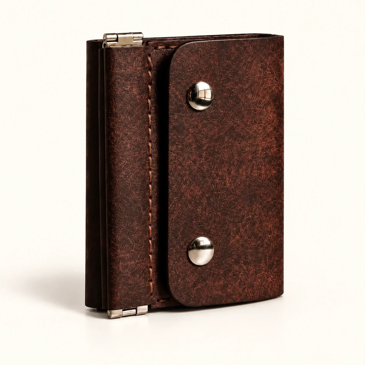 👜 Retro Trifold Wallet – Compact Design with Easy-Access Coin Pocket