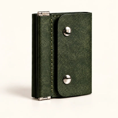👜 Retro Trifold Wallet – Compact Design with Easy-Access Coin Pocket
