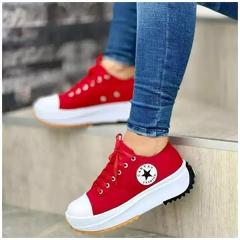 Fashion Star Comfort Sneakers 👟 Chic Support for Every Step