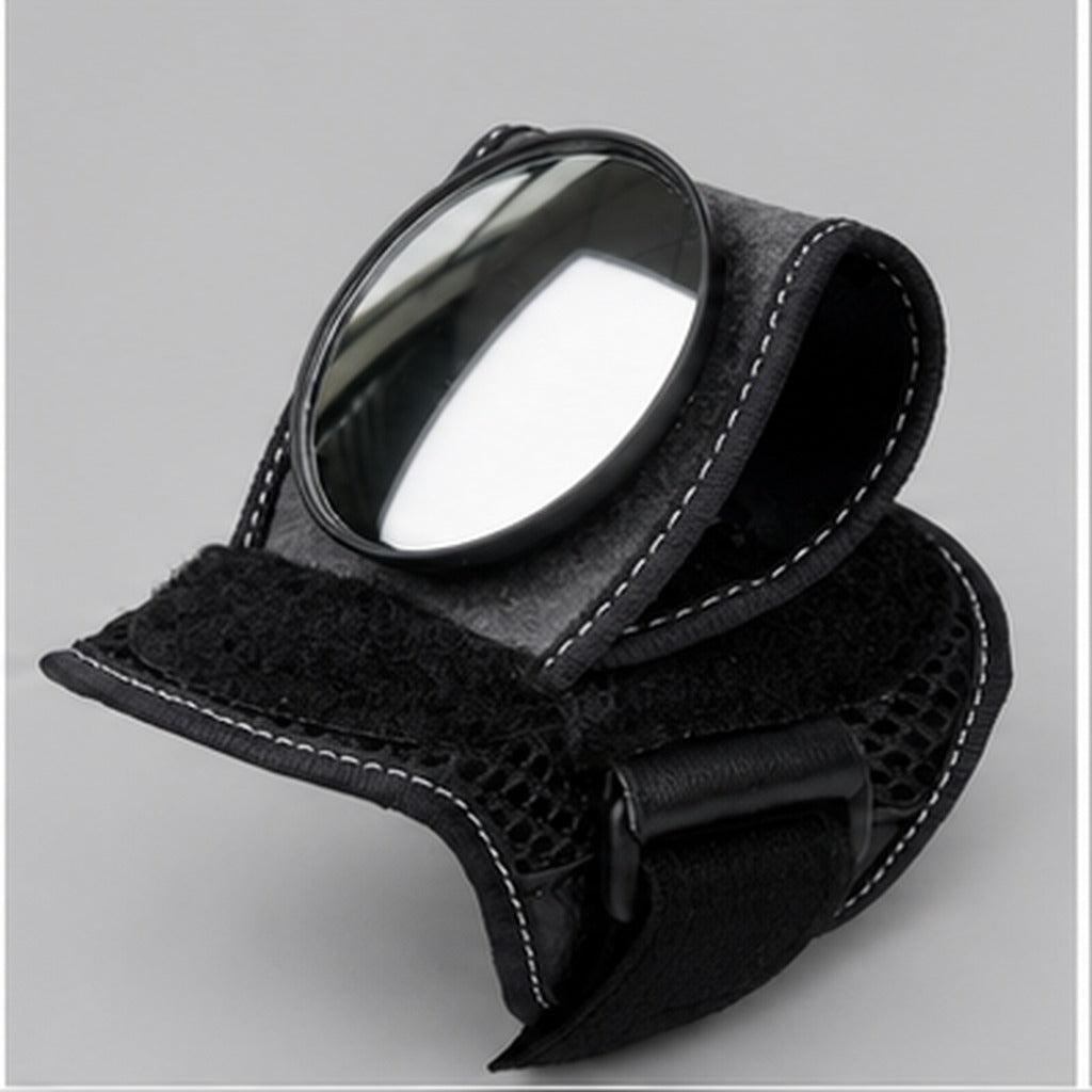 🚴👀 Adjustable Wrist-Mounted Cycling Mirror – See Behind You Without Turning Around