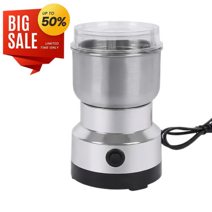 Stainless Steel Dry Ingredient Grinder ✨ Spices, Grains & Coffee